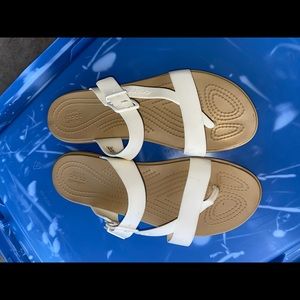 Croc sandals